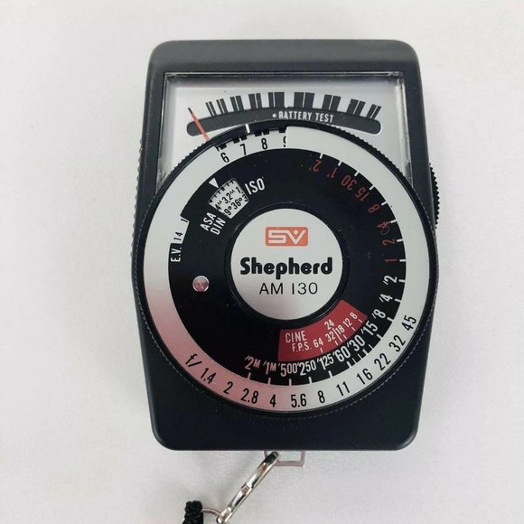 Shepherd Exposure Meter AM-130 Untested Original Box Carrying Case AM 130 - Picture 4 of 7